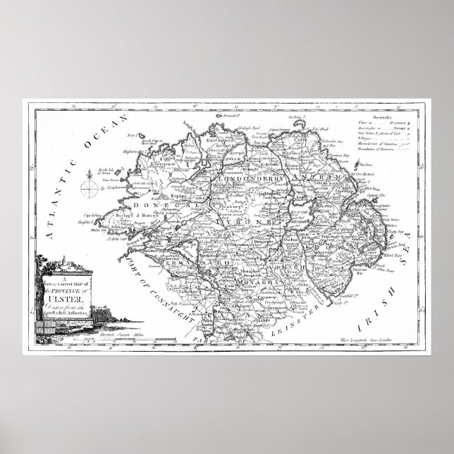 Poster Ulster 1786 (Frente)