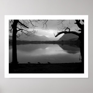 Poster Última Luz em Loweswater: Distrito do Lago