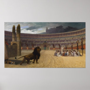 Poster Última Oração aos Mártires Cristãos