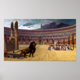 Poster Última Oração dos Mártires Cristãos | J-L Gé me o