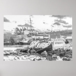 Poster Última Posição do Tugger (b&w)