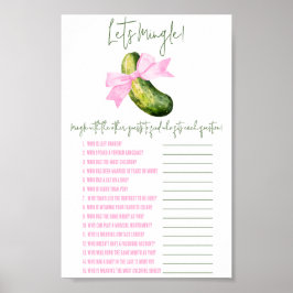 Poster Última Seleção, Jogo de Vamos Único de Chá