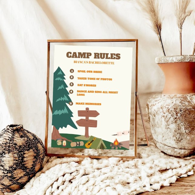 Poster Última Trilha Antes Da Bachelorette Do Campo De Vé (Criador carregado)