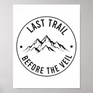 Poster Última Trilha Antes Da Dama de Honra da Cortina de