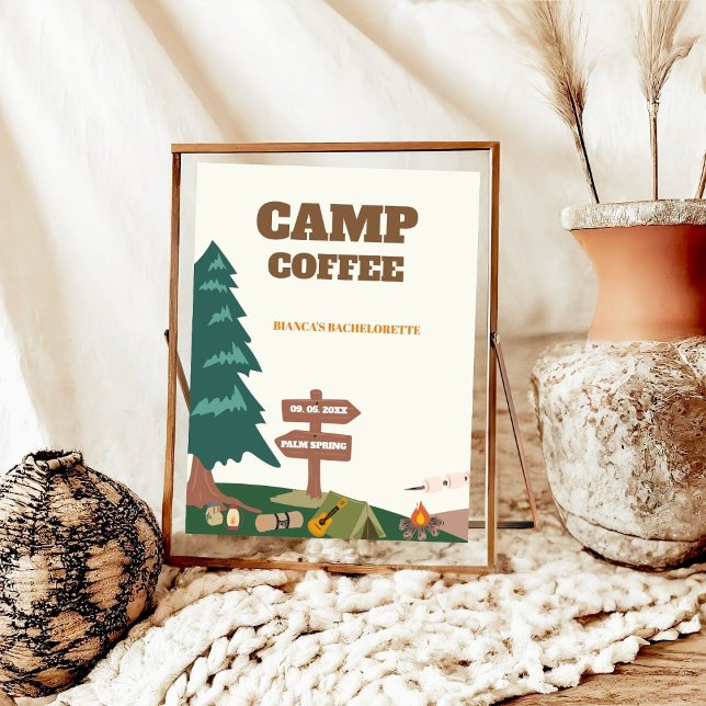 Poster Última Trilha Antes Do Sinal De Café Do Campo De V (Criador carregado)