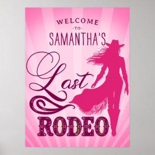 Poster Última Vaca Rosa Rosa Nash Bash Bach Bem-vinda