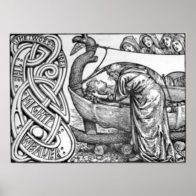 Póster Últimas palavras de Odin para Baldr (Frente)