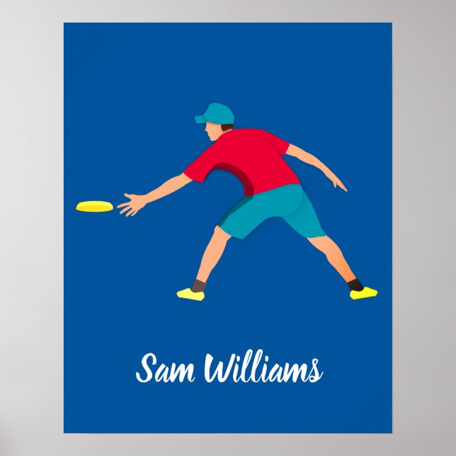 Poster Ultimate Frisbee (Frente)