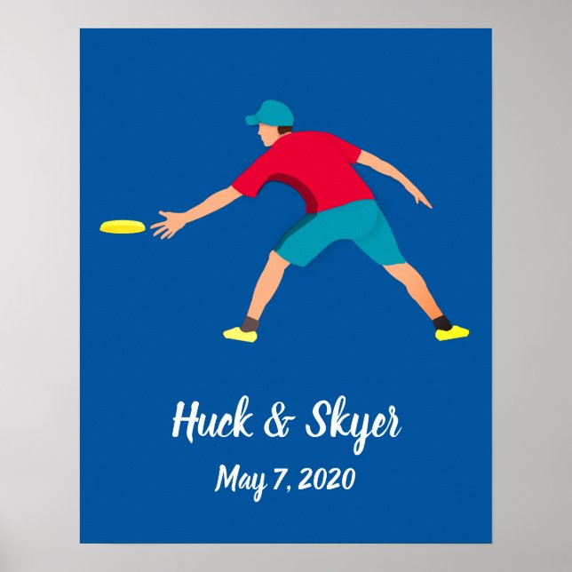 Poster Ultimate Frisbee (Frente)