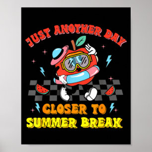 Poster Último dia de aula, mais um dia perto do verão