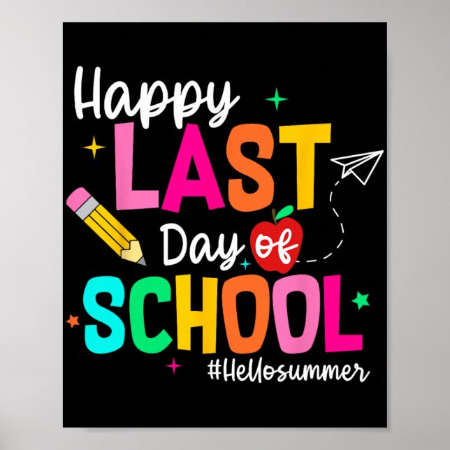 Poster Último Dia De Estudante De Ensino Superior (Frente)