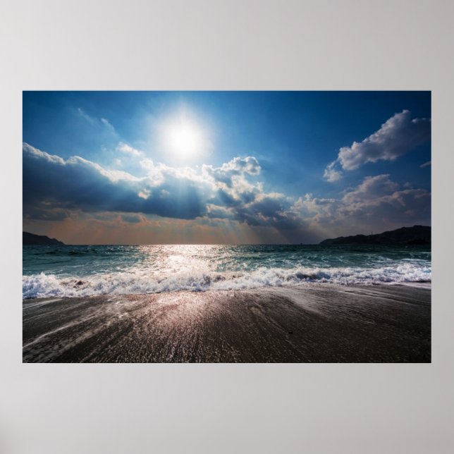 Poster Último dia na praia (Frente)