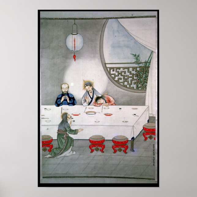 Poster Último jantar (Frente)