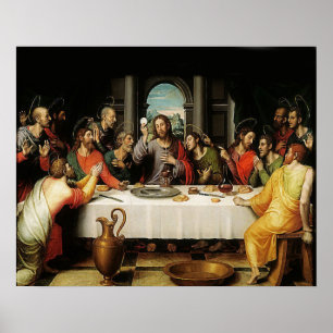Póster Último jantar - La Ultima Cena - Primeiro Eucarist