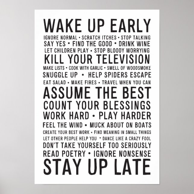 Póster último manifesto (Frente)