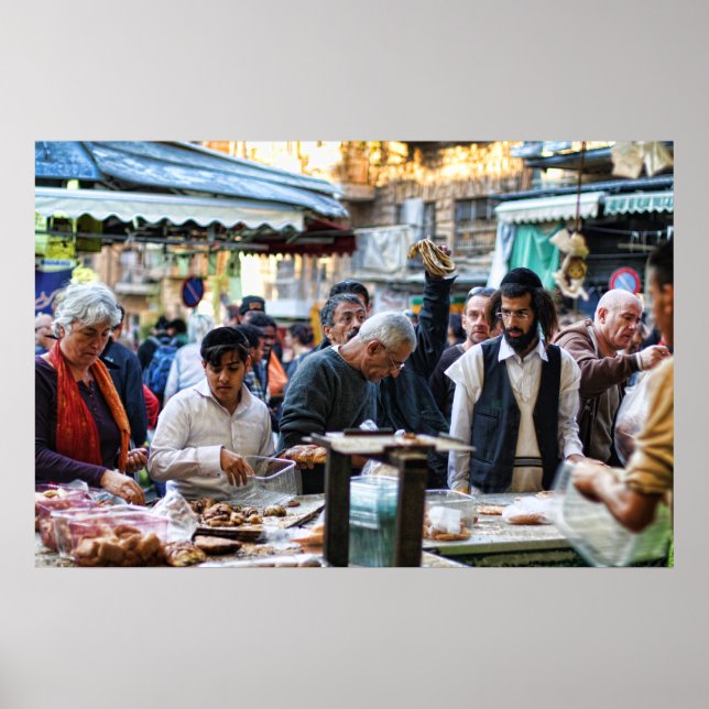 Póster Último pão no mercado (Frente)