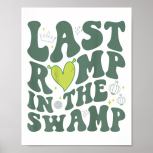 Poster Último Romp no pântano (nas costas)