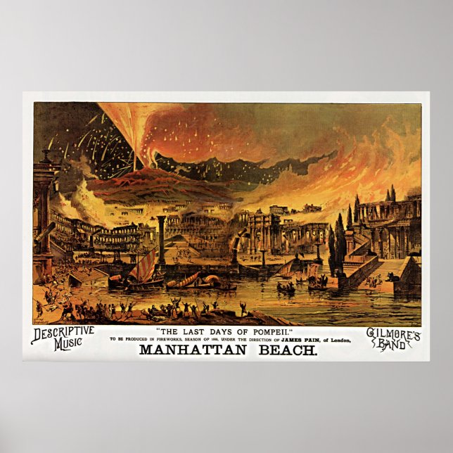 Poster Últimos Dias de Pompeia (Frente)