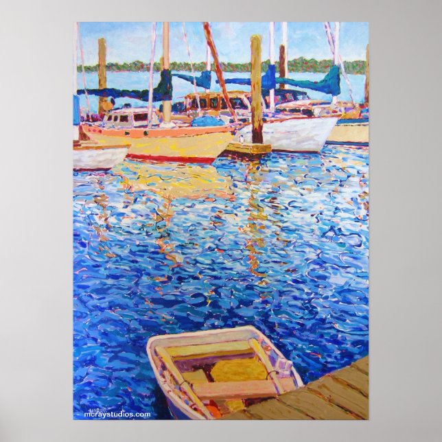 Póster "Ultramarine Azul" (Frente)