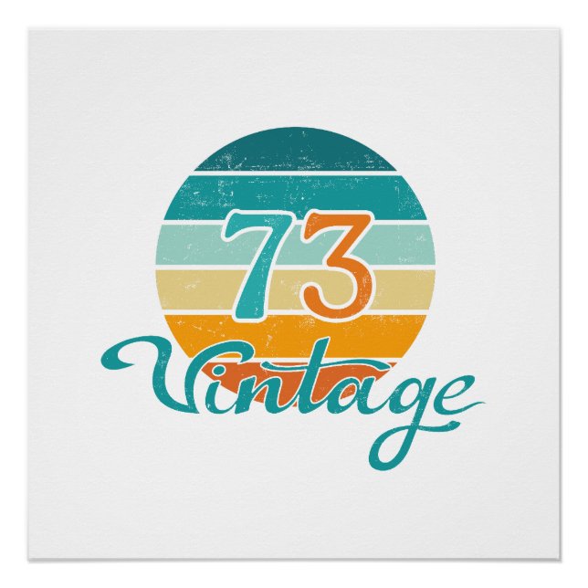 Póster Ultrassado 73 Vintage (Frente)
