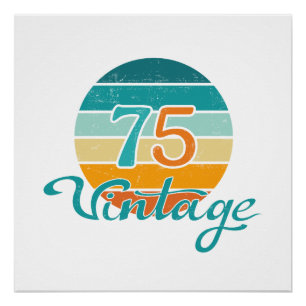 Póster Ultrassado 75 Vintage