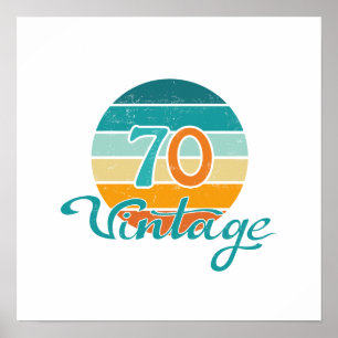 Poster Ultrassagem de 70 Vintage