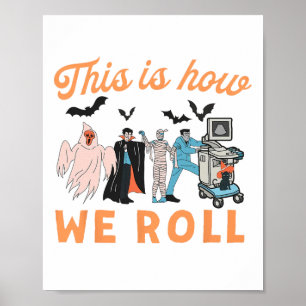 Poster Ultrassom Tech Fantasma Vascular Tech Sonógrafo H