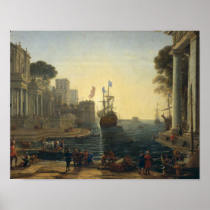 Póster Ulysses que retorna Chryseis a seu pai