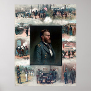 Poster Ulysses S Grant Academia Militar de West Point App