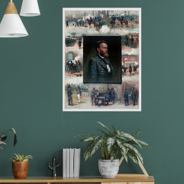 Poster Ulysses S Grant Academia Militar de West Point App