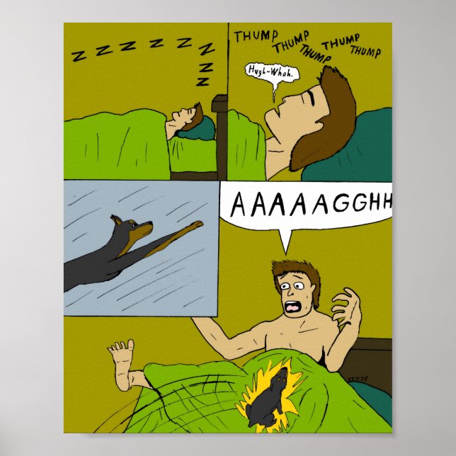 Poster Um acordar doloroso (Frente)