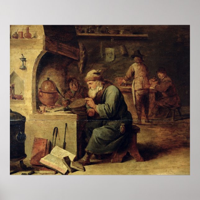 Póster Um alquimista (Frente)