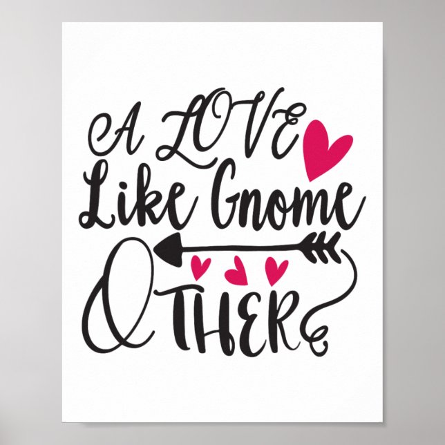 Poster Um Amor Como Gnome Outro Namorados (Frente)