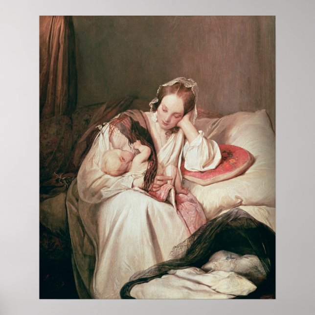 Póster Um amor da mãe, 1839 (Frente)