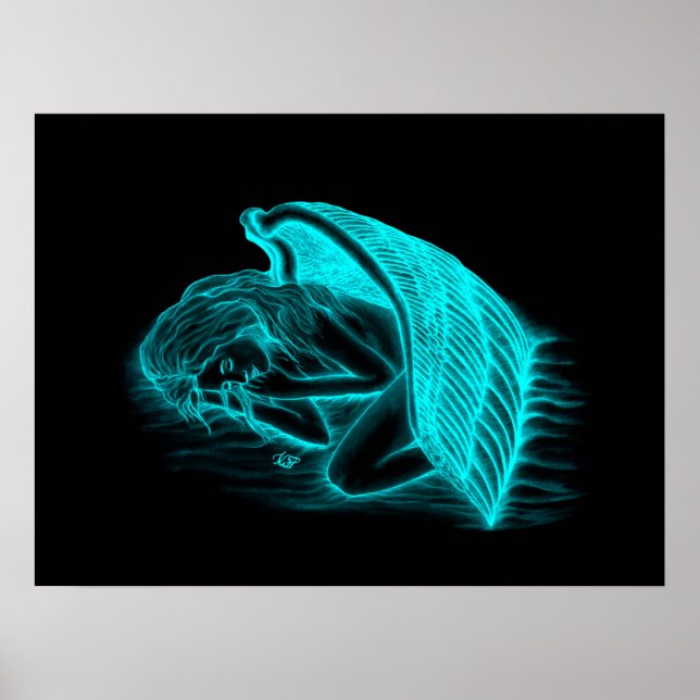 Póster Um Anjo Dormindo (Frente)