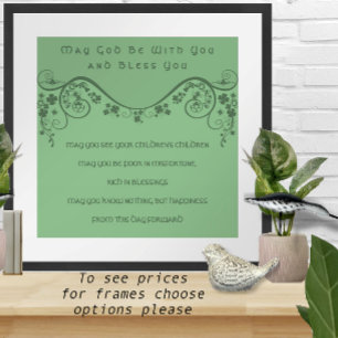 Poster UM ANTIGO CASAMENTO IRLANDÊS Bênção Redemoinhos de