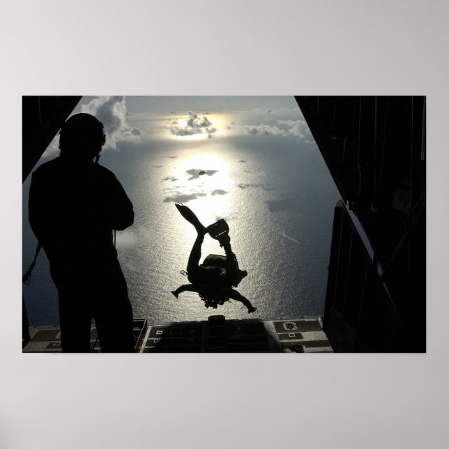 Póster Um assistente da Força Aérea (Frente)