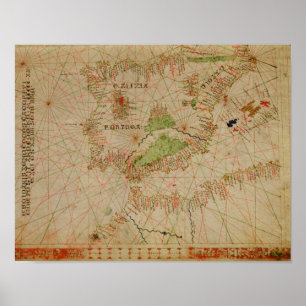Poster Um atlas náutico