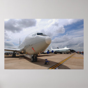 Póster Um avião da junção de rebite de RC-135V/W