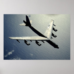 Póster Um B-52 Stratofortress em vôo 2