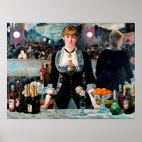 Um Bar no Folies-Bergère por Édouard Manet