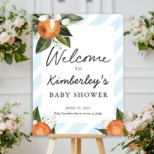 Poster Um Bebê Doce No Caminho Da Clementina Bem-Vindo Po