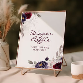 Poster Um Bebê Está Fazendo Fralda De Halloween Raffle