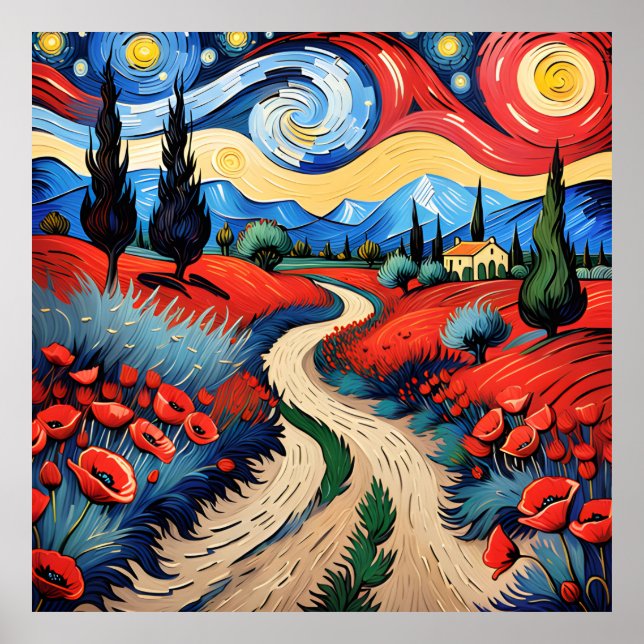 Poster Um belo campo (Frente)