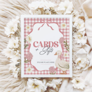 Poster Um Bobo Ganha Garota Rosa Cartões e presentes