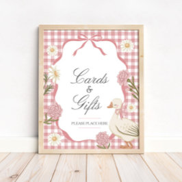 Poster Um Bobo Ganha Garota Rosa Cartões e presentes