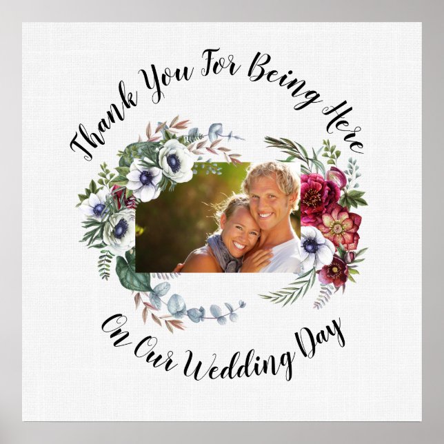 Poster Um Bom Dia Para Um Casamento - (Frente)