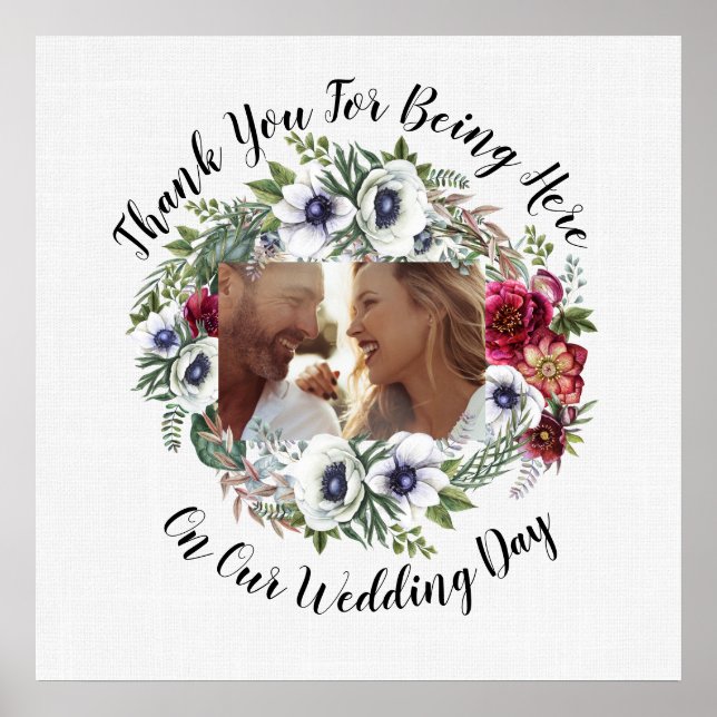 Poster Um Bom Dia Para Um Casamento - (Frente)