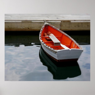 Póster Um bote pequeno