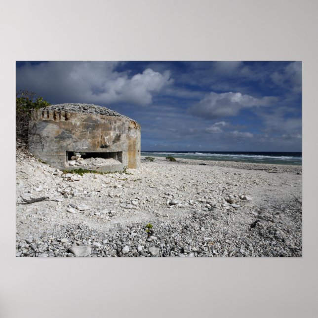 Poster Um bunker desmoronante (Frente)